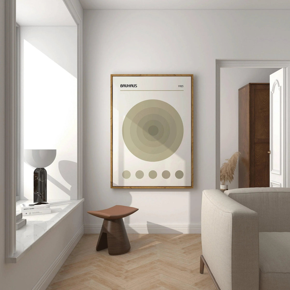 Affiche d'art Bauhaus « The Target » : Giclée moderne du milieu du siècle