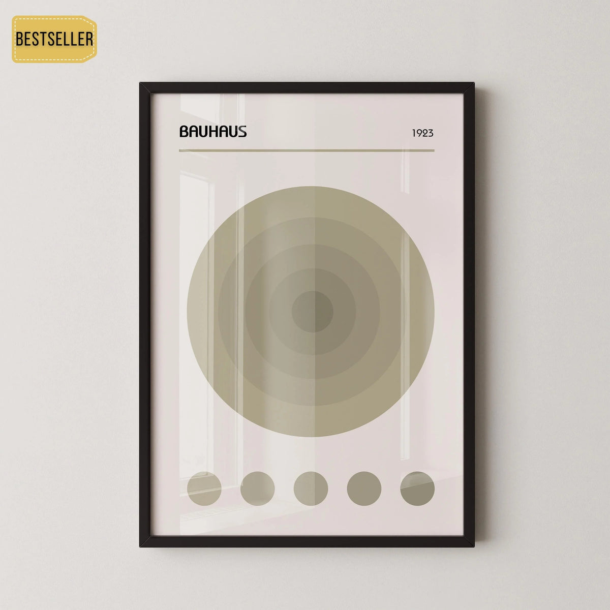 Affiche d'art Bauhaus « The Target » : Giclée moderne du milieu du siècle