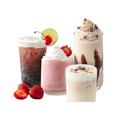 Cappuccino (Iced Capp, Cappuccino Glacé, Café Glacé) Mélange 4 en 1 pour Bubble Tea / Latté et Frappé - Livraison Gratuite au Canada pour les Commandes Supérieures à 199 CAD