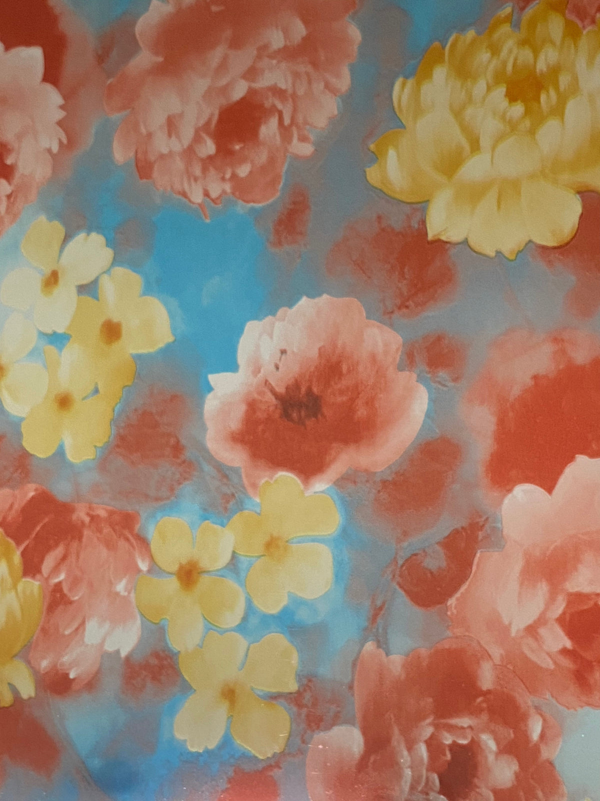 Vinyle thermocollant or Fleurs Craft HTV (Livré avec un film ou un revêtement de protection)