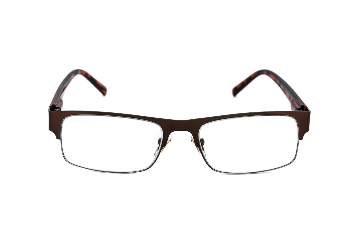 Boléro Alaric — Half-Rim Rectangular Reading Glasses