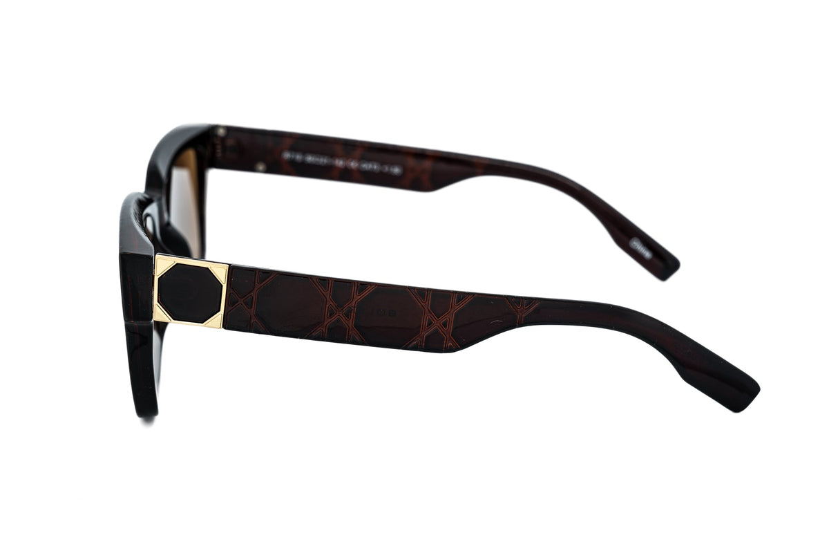 Boléro Brivelle — Oversized Square Sun Readers
