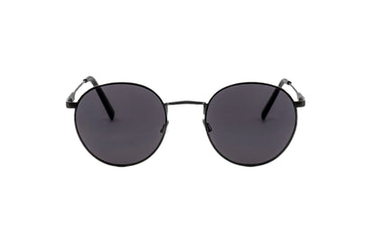 Boléro Sage — Round Metal Sunglasses