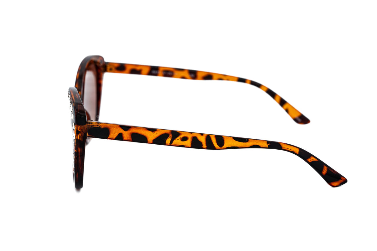 Boléro Vivienne — Rhinestone Cat-Eye Sun Readers