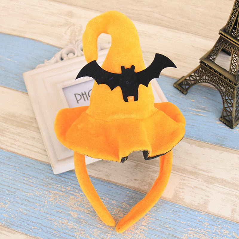 Spooky Halloween Hair Accessories – Festive Headband Costume Prop for Adults & Children
