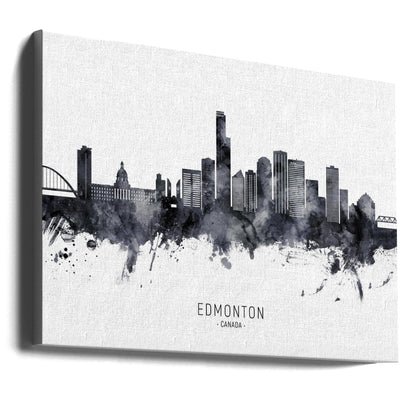 Wall art Edmonton Canada Skyline