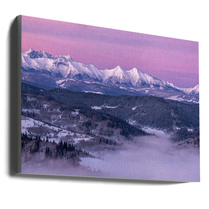 Wall art Dawn - Tatra Mountains