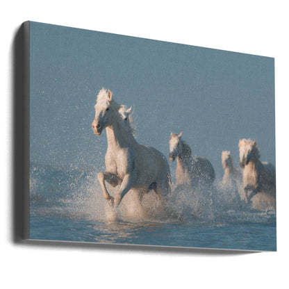 Wall art Angels of Camargue. Horse