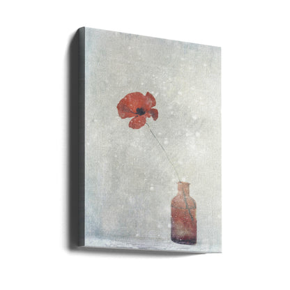 wall art Winter Poppy