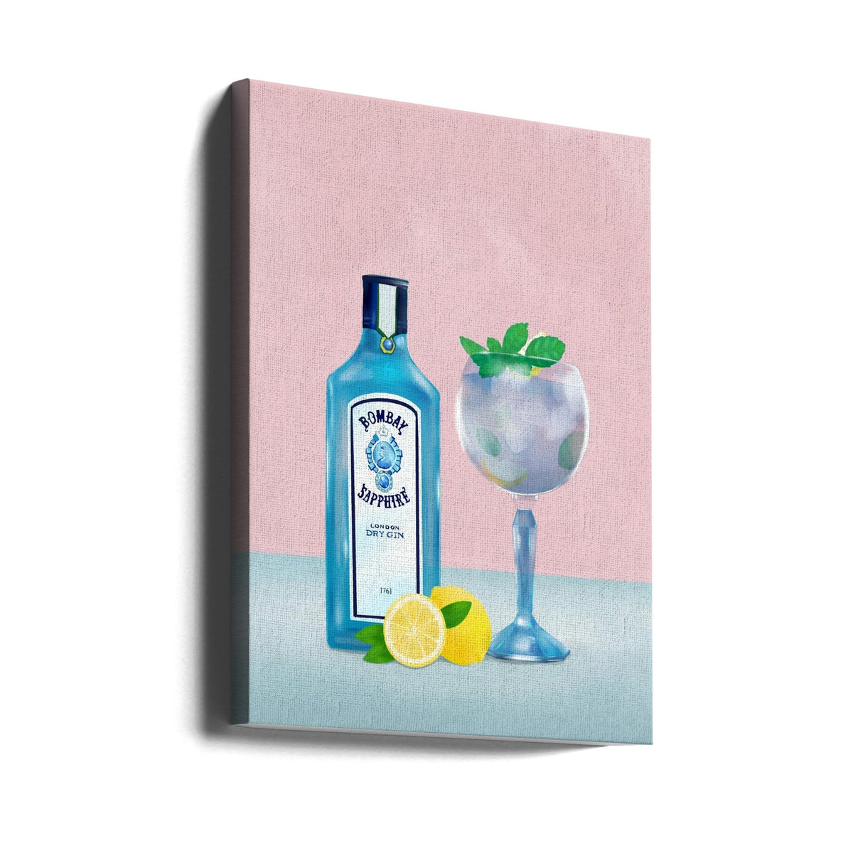 Wall Art Gin Cocktail