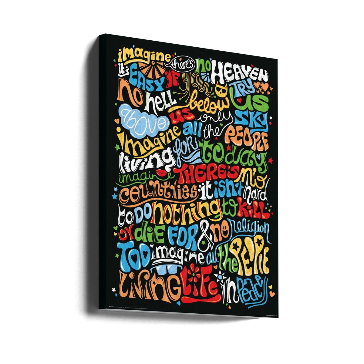 Imagine Canvas Print