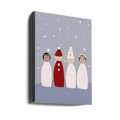 Wall art Swedish Lucia Canvas Print