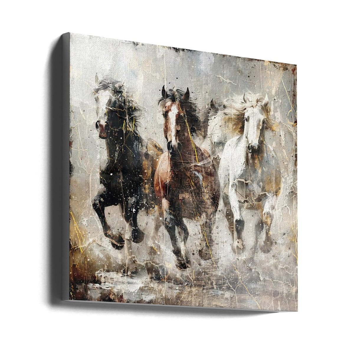 Art mural Cheval Illustration d'art vintage 15