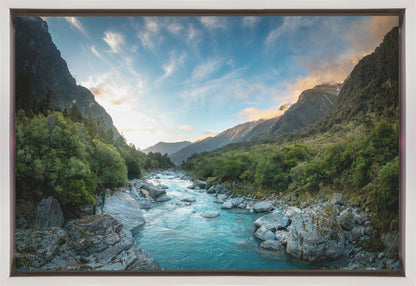 Wall art copland river