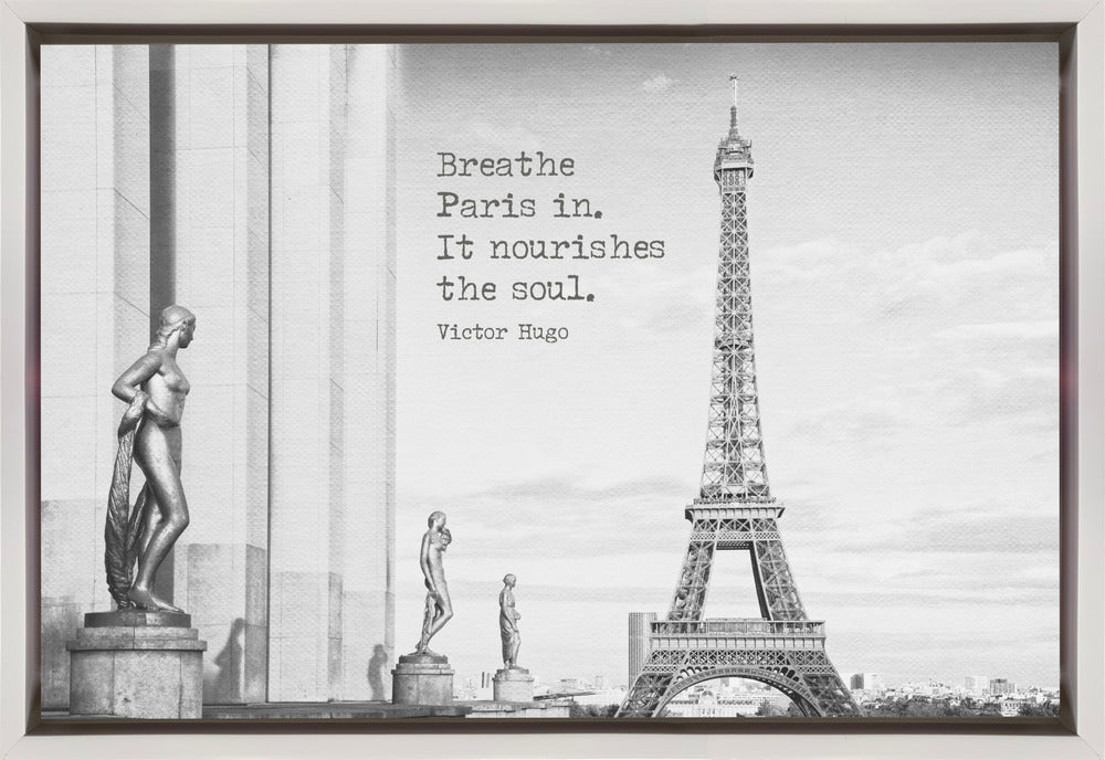 Wall art Breathe Paris in