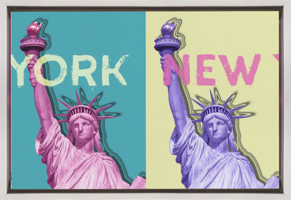 Wall art POP ART Statue of Liberty III