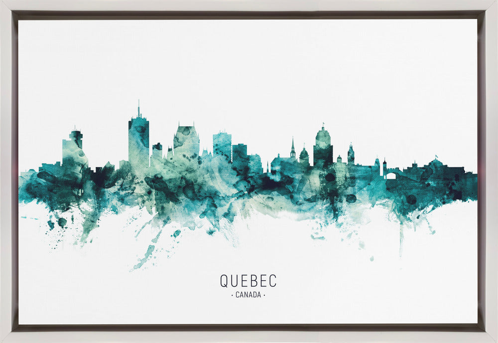Wall art Quebec Canada Skyline