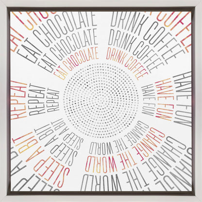 Wall art GRAPHIC ART Life Circles
