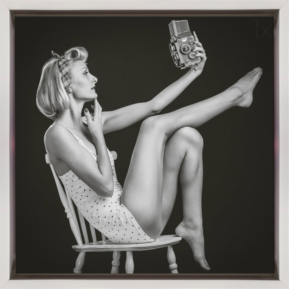 Wall art Vintage Selfie