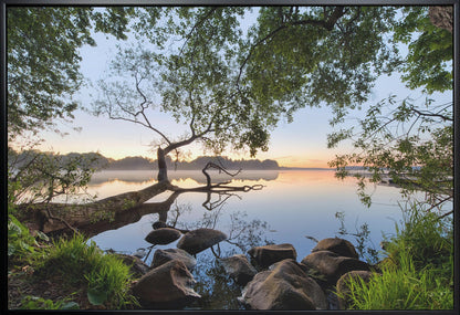 Wall art Lake view