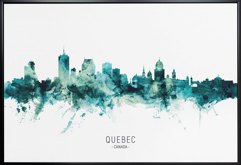 Wall art Quebec Canada Skyline
