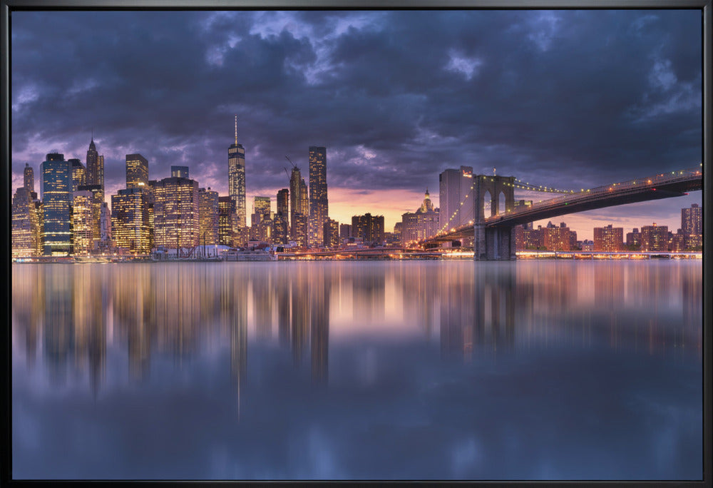 Wall art nikon Pano. Manhattan