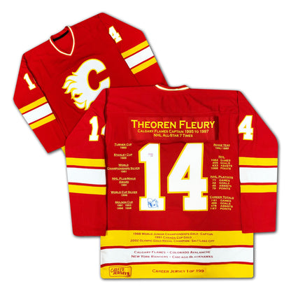 Theoren Fleury Career Jersey #1 of 199