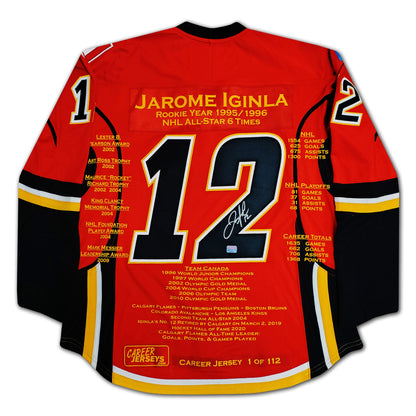 Jarome Iginla Career Jersey #1 of 112