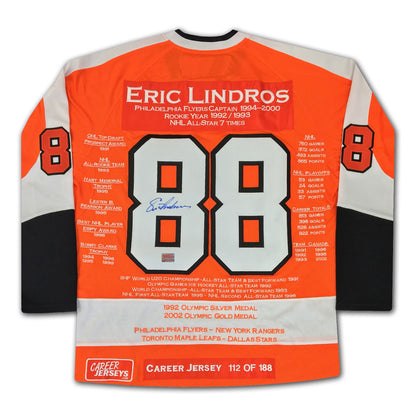 Eric Lindros Philadelphia Flyers Career Jersey /188