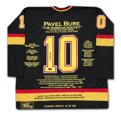Pavel Bure Career Jersey #10 of 199