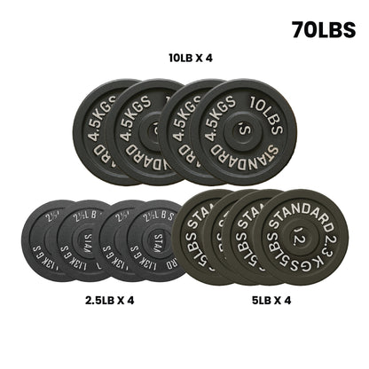 Lots de plaques de poids HAJEX