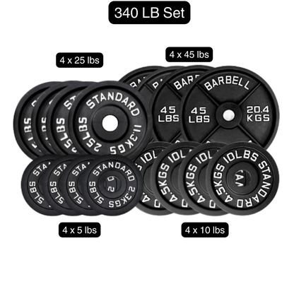 Lots de plaques de poids HAJEX