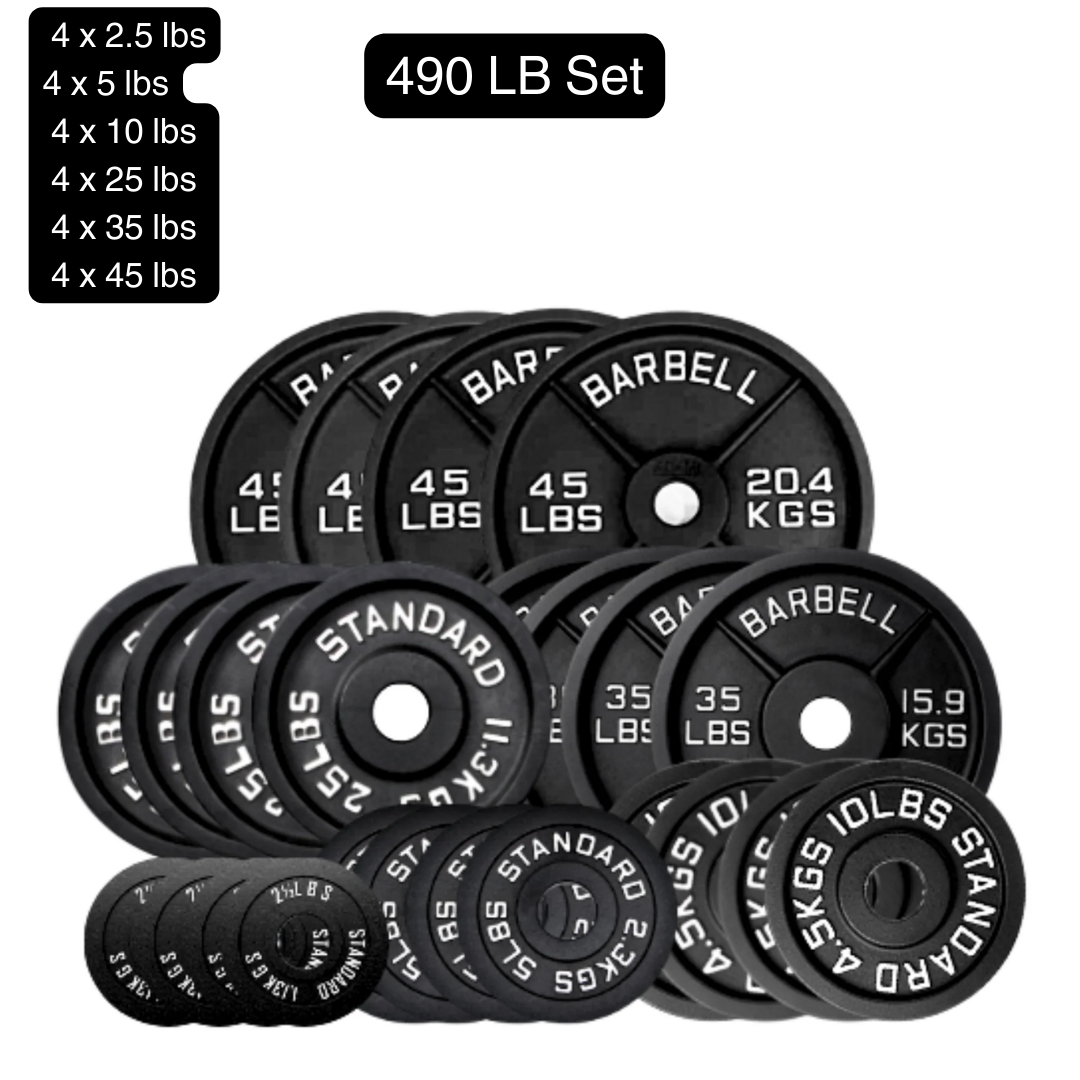 Lots de plaques de poids HAJEX