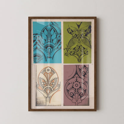 Christopher Dresser Art Nouveau Print: Vintage Ornamental Design