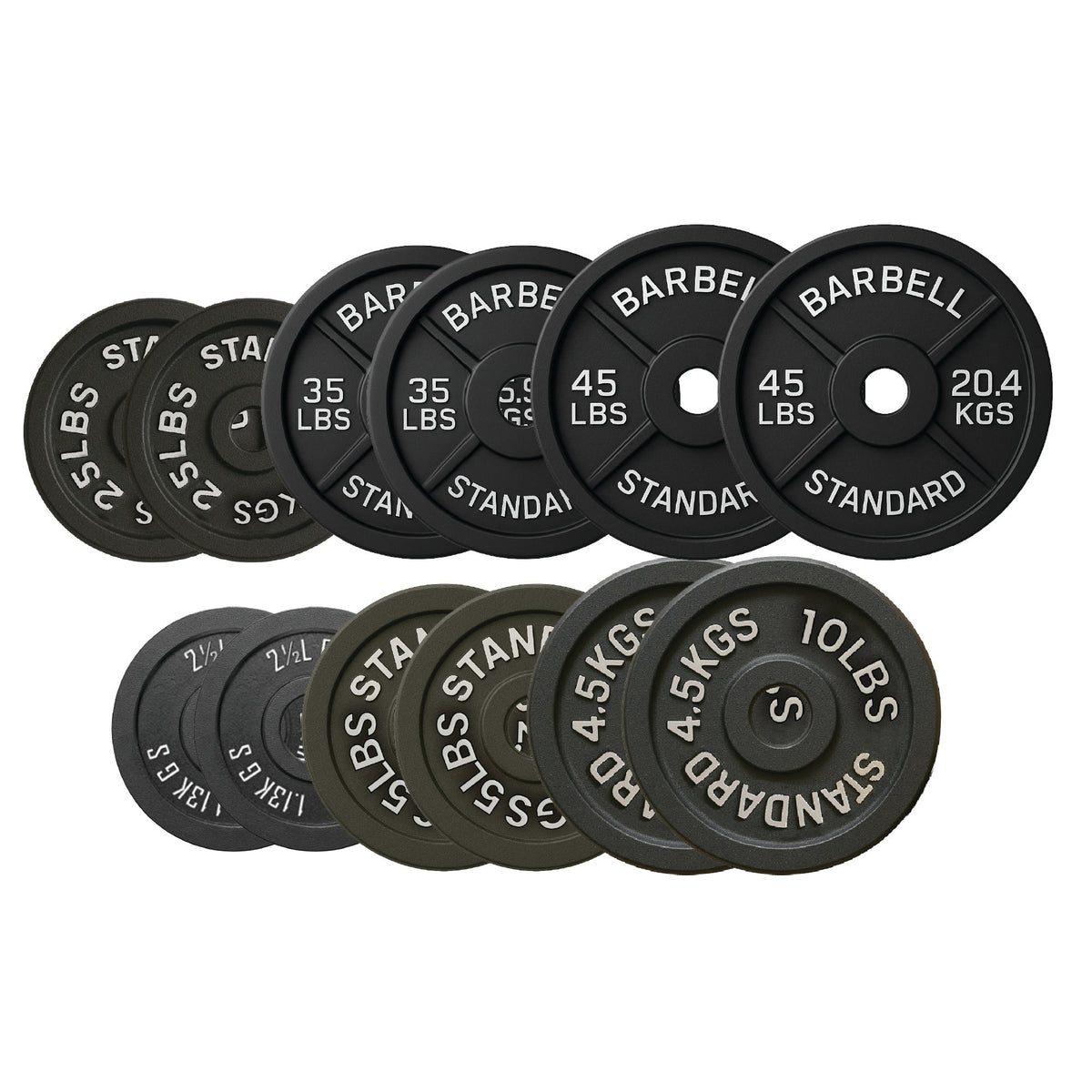 Lots de plaques de poids HAJEX
