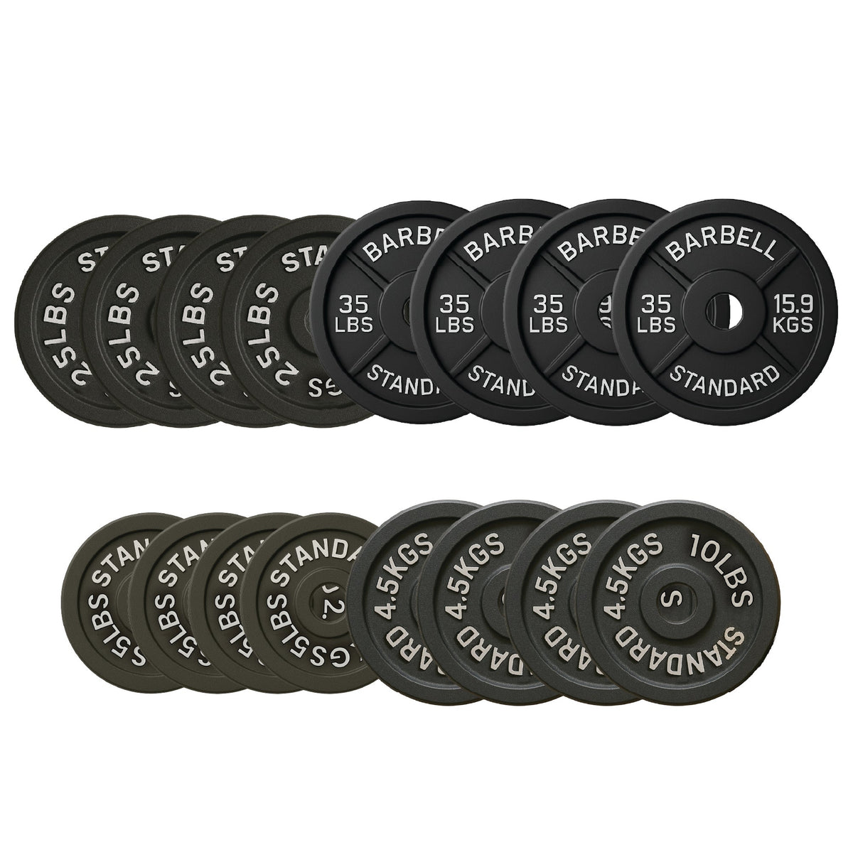Lots de plaques de poids HAJEX