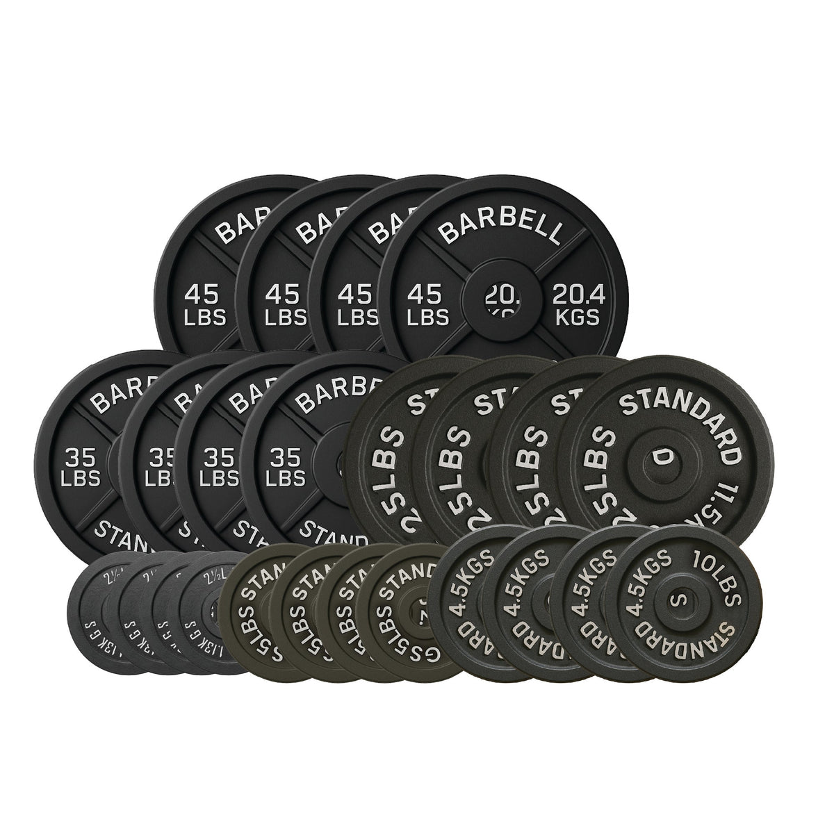 Lots de plaques de poids HAJEX