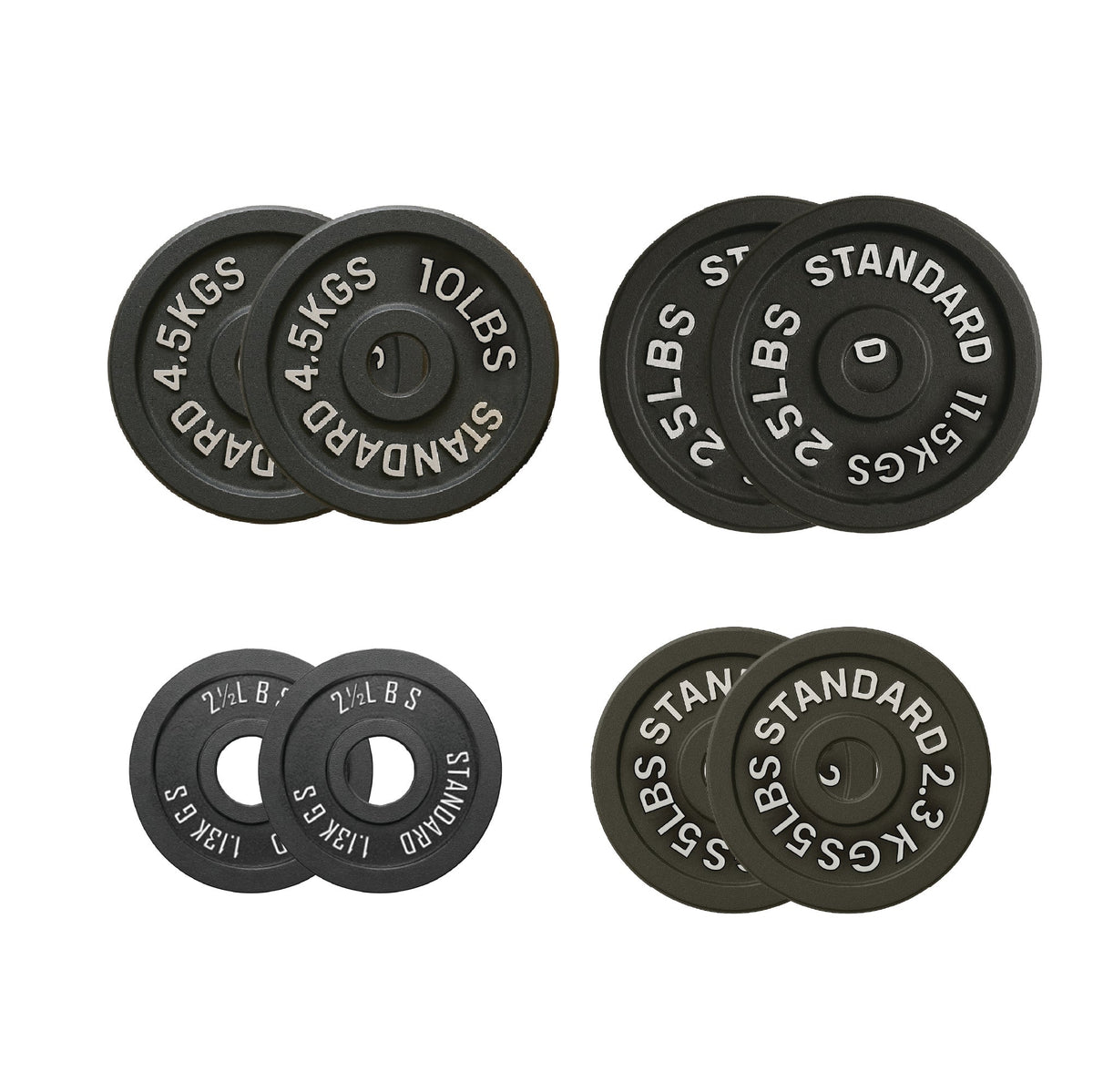 Lots de plaques de poids HAJEX