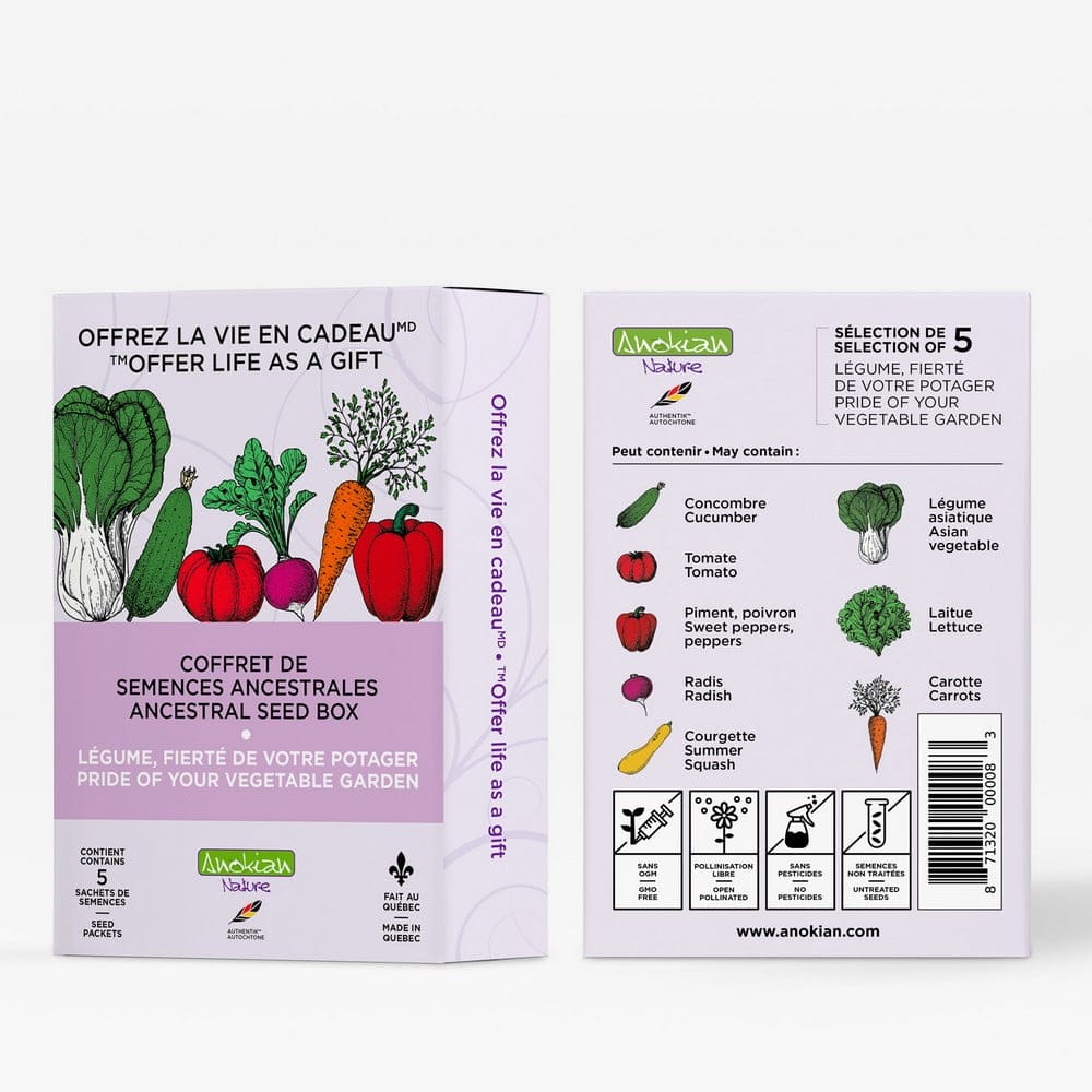 Coffret | Légumes – La fierté de votre potager