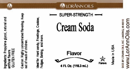 Arôme Soda Crème - Saveur Super Puissante 1 oz, 16 oz, 1 gallon, 5 gallons - Livraison gratuite au Canada pour les commandes de plus de 199 CAD