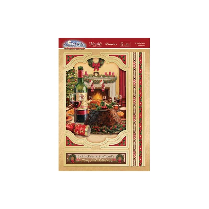 Décorations de Noël « Deco-Large Set » – Un festin festif
