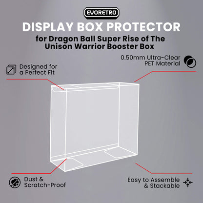 Dragon Ball Super Rise of The Unison Warrior Booster Box - Protection EVORETRO en PET 0.50MM - Lot de 1