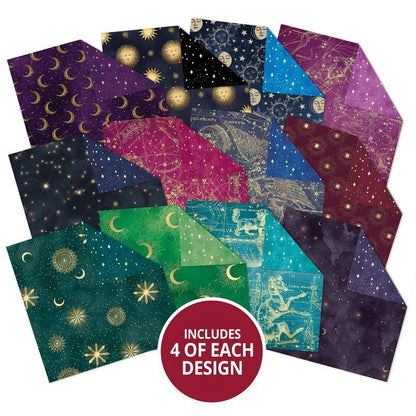 Blocs de papier Duo Design – Cieux Célestes & Yeux Étoilés