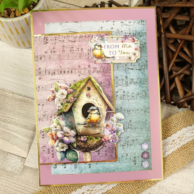 Collection de découpages « Parmi les fleurs »