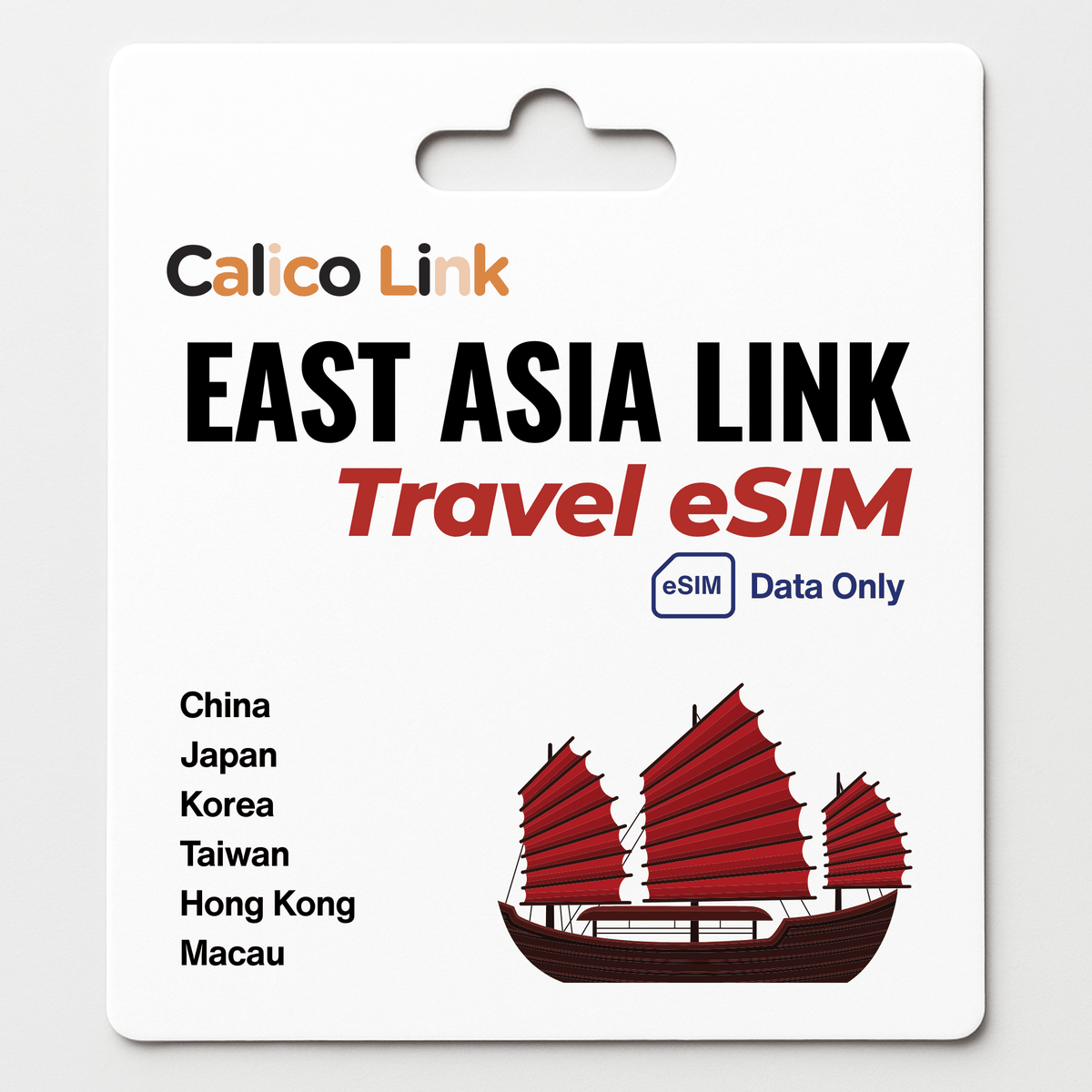East Asia Travel eSIM | China, Korea, Japan, Hong Kong, Taiwan, Macau