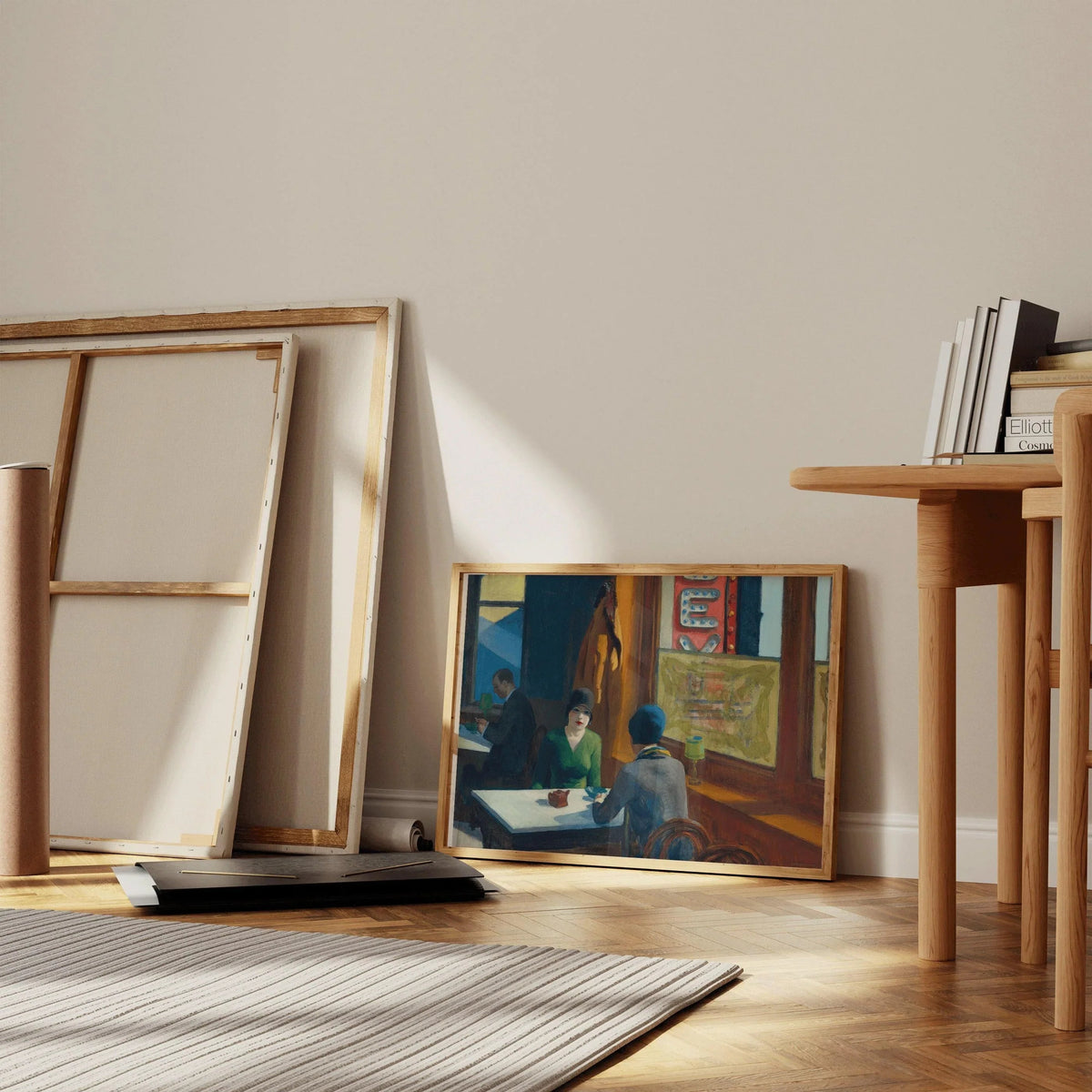 Edward Hopper - Cafe (Chop Suey) | Famous Art (available handframed or unframed)