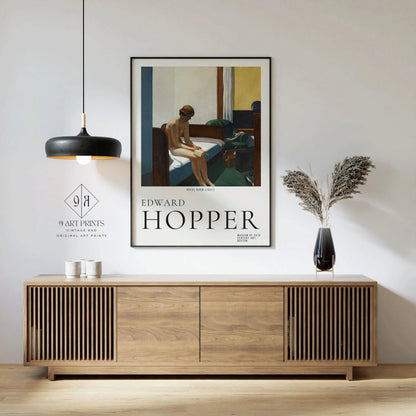 Edward Hopper - CHAMBRE D'HÔTEL | Art célèbre (disponible encadré à la main ou non encadré)
