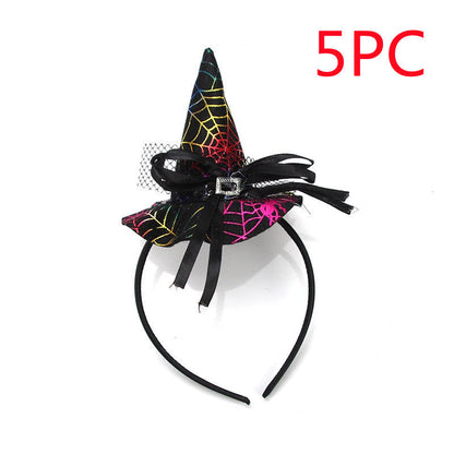 Spooky Halloween Hair Accessories – Festive Headband Costume Prop for Adults & Children