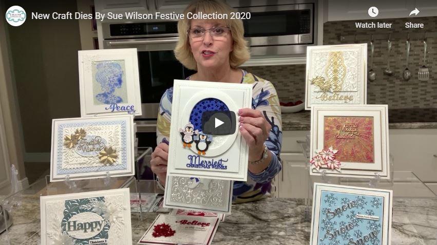 Matrices par Sue Wilson Festive Believe