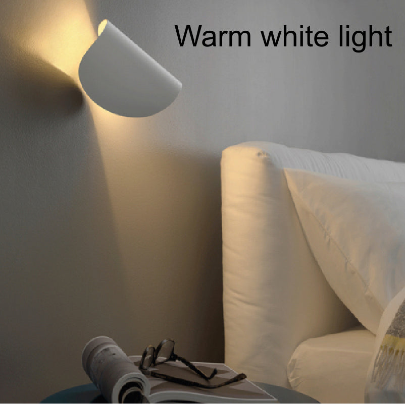 Creative Bedside Table Lamp – Modern Iron Nightstand Light for Bedroom & Living Room with E27/E14 LED